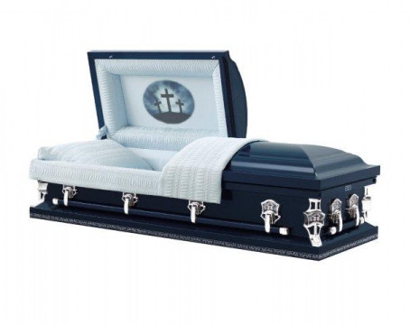Calvary Crosses: Metallic Blue