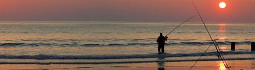 Surf fishing