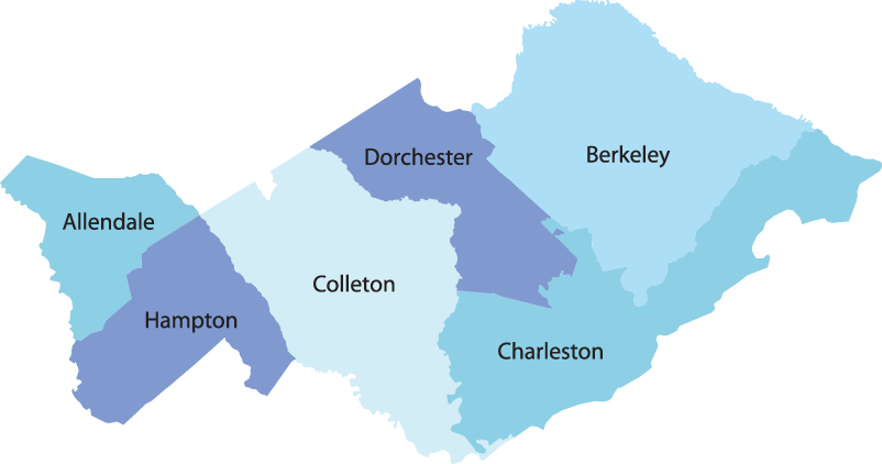 Charleston-wilbert-areas-served